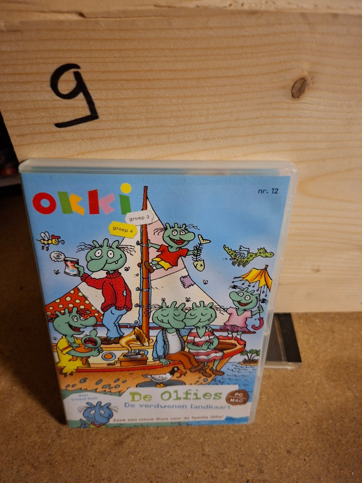 Okki De Olfies: De verdwenen landkaart (PC/MAC), Puzzel en Educatief, Gebruikt, 1 speler, Ophalen of Verzenden