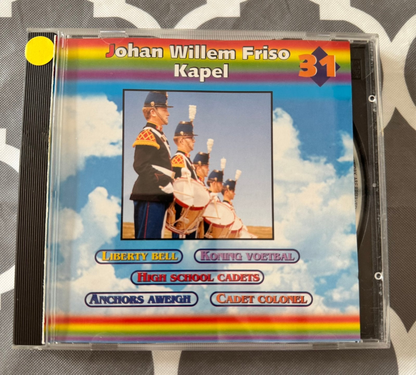 Cd Johan Willem Friso Kapel, Ophalen of Verzenden, Zo goed als nieuw, Pop, Album