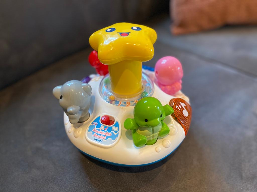 Vtech Zeevriendjes Draaitol, Ophalen of Verzenden, Zo goed als nieuw, Overige typen, Met licht