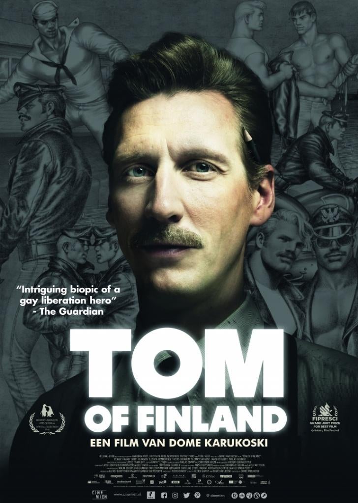 TOM   OF   FINLAND      filmposter., Rechthoekig Staand, Verzenden, Nieuw, A1 t/m A3