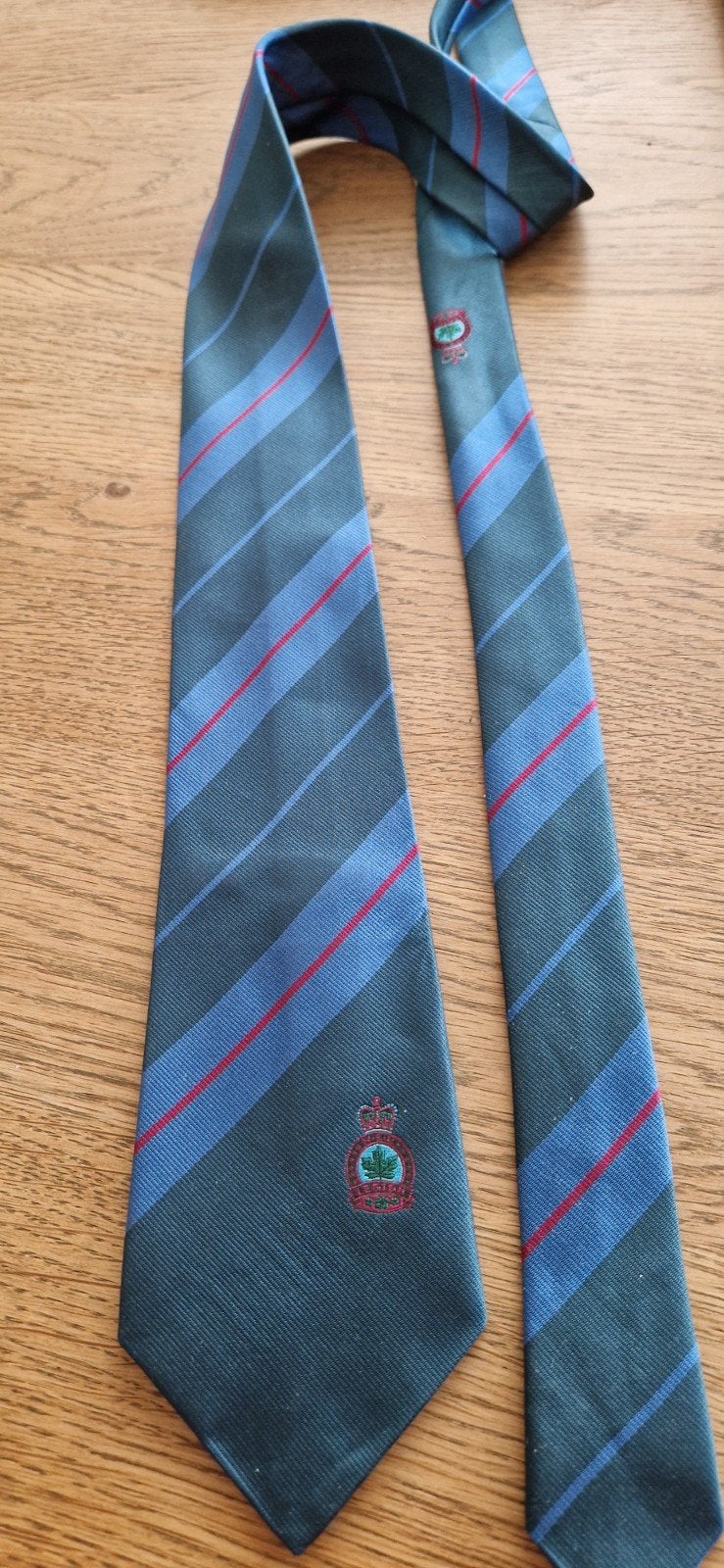 Royal Canadian Legion stropdas – Pelo Berlin/Wien, Onbekend, Meerkleurig, Ophalen of Verzenden, Met patroon