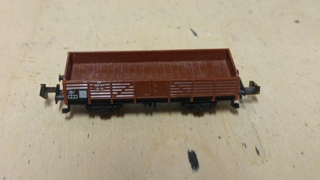 Minitrix 51 3251 00 DB Mittelbordwagen El 32 Ep.3, Gebruikt, Gelijkstroom, Trix, Wagon