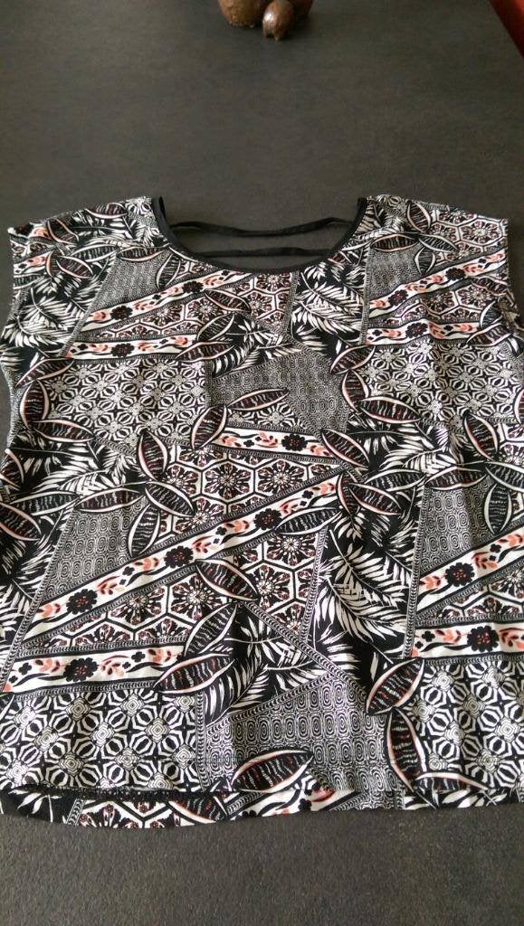 Damesblouse, Zwart, Ophalen of Verzenden, Zo goed als nieuw, Villa Joy