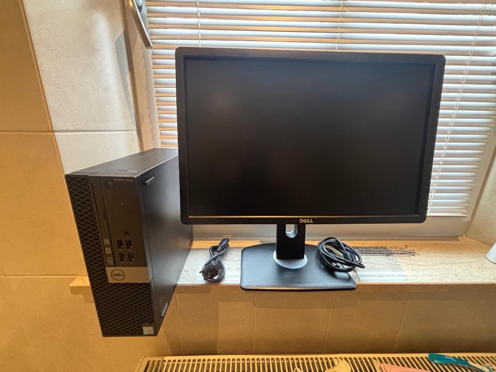 Dell  3040 I5 incl 22" monitor Windows 11 Office 2024, Computers en Software, Desktop Pc's, Ophalen, Dell, SSD, Intel Core i5