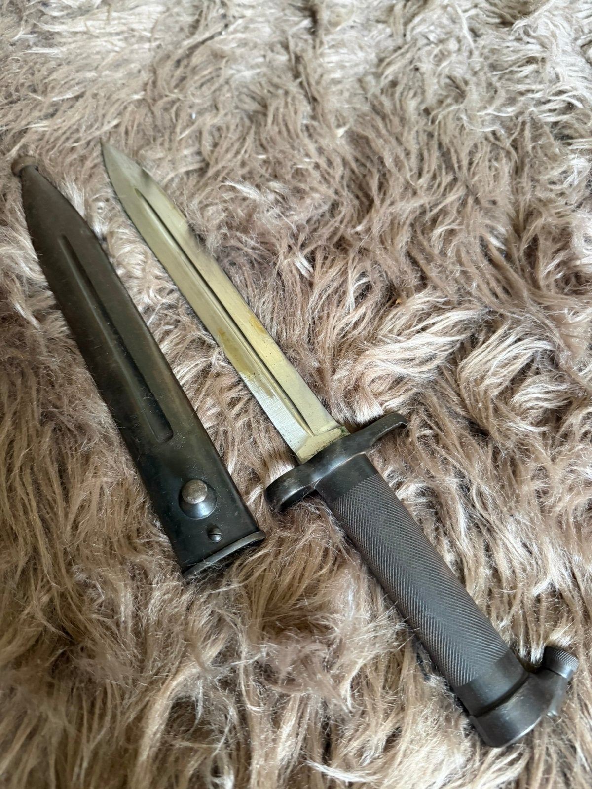 Zweedse Mauser M96 Bajonet – E.A.B. (Erik Anton Berg), Ophalen of Verzenden, Mes of Dolk