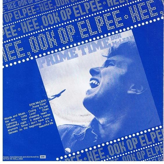 Don mclean - crying, Cd's en Dvd's, Vinyl Singles, Gebruikt, 7 inch, Ophalen of Verzenden, Pop