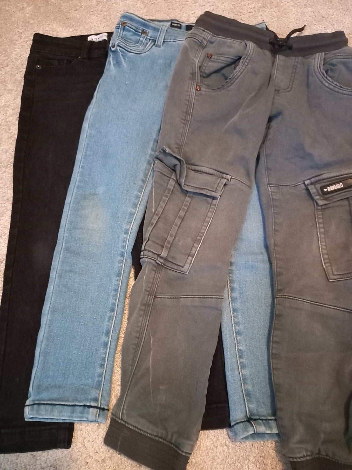 3 speelbroeken maat 122, Ophalen of Verzenden, Gebruikt, Jongen of Meisje, Broek