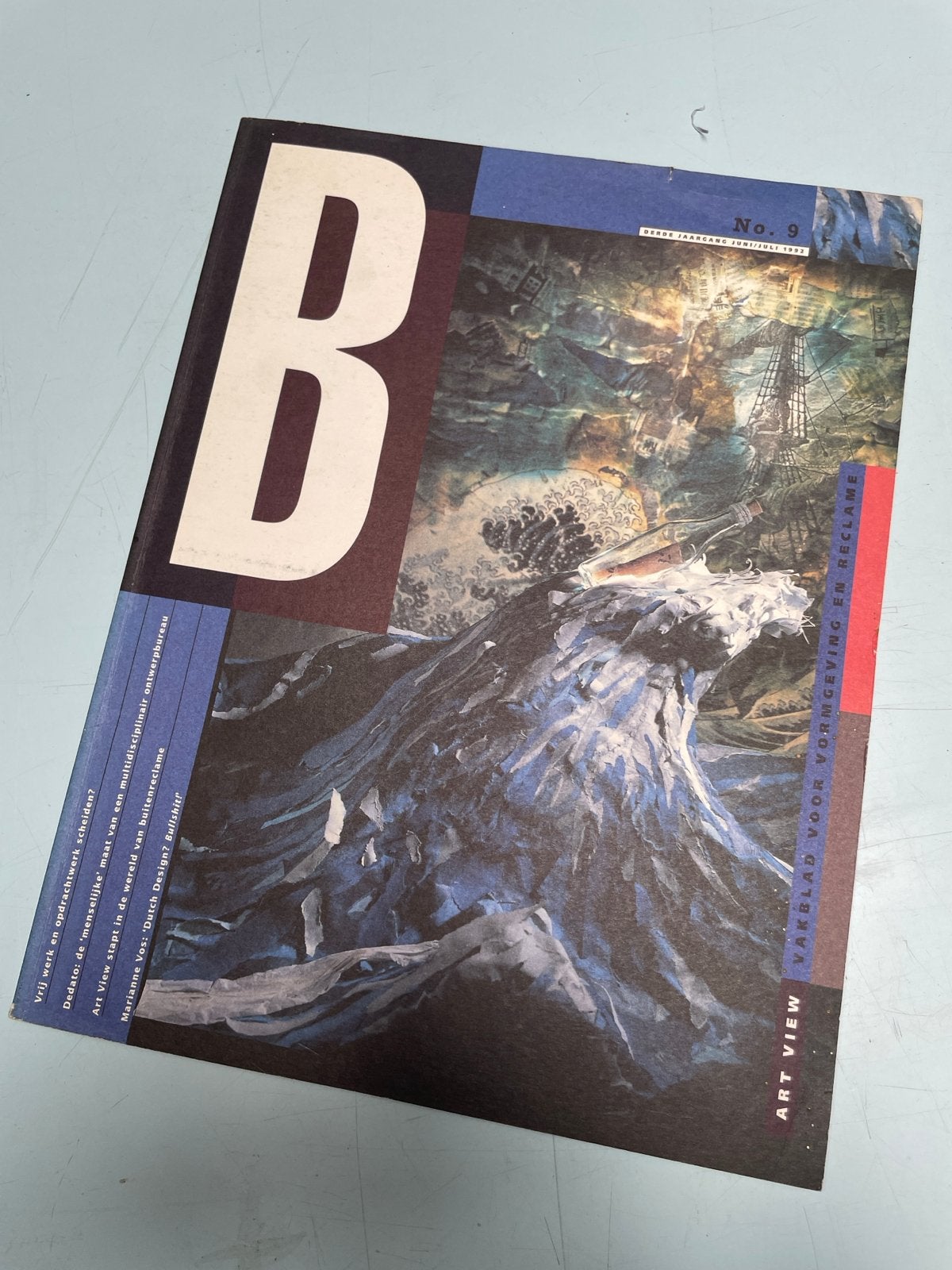 Art View Vakblad Vormgeving en Reclame No. 9, Ophalen of Verzenden, Gelezen, Overige onderwerpen