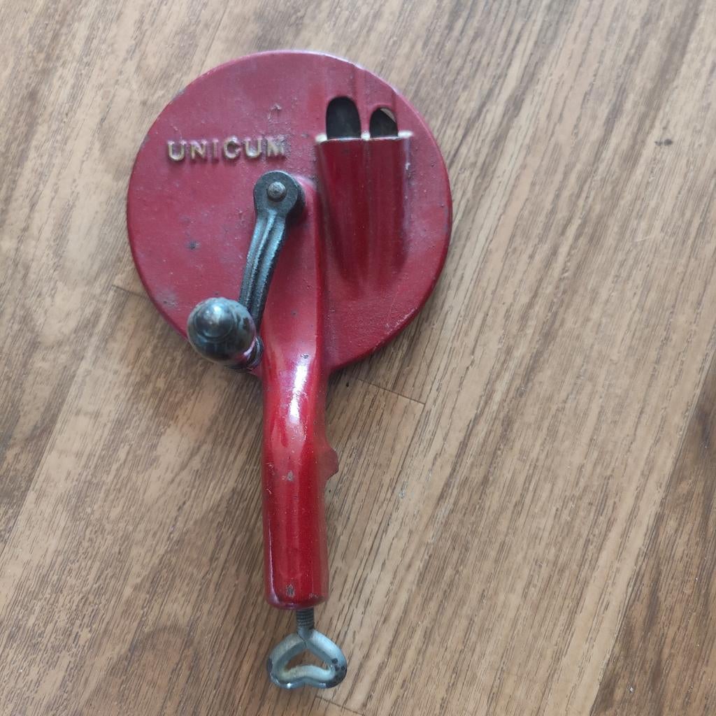 Vintage snijbonenmolen, Antiek en Kunst, Ophalen of Verzenden