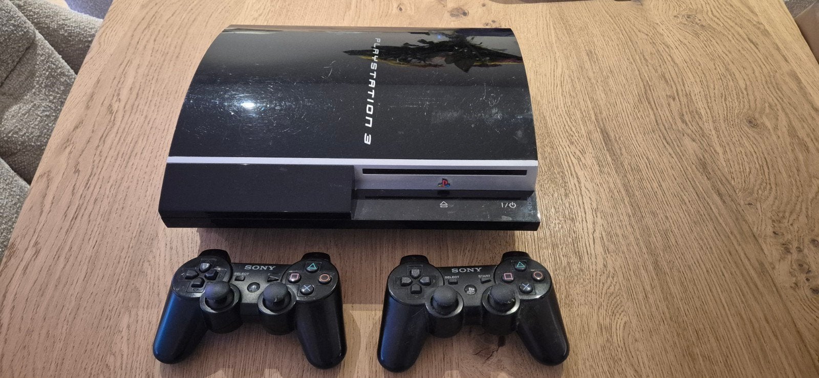 PlayStation 3 met 2 controllers en GTA 5, Spelcomputers en Games, Spelcomputers | Sony PlayStation 3, Phat, Met 2 controllers