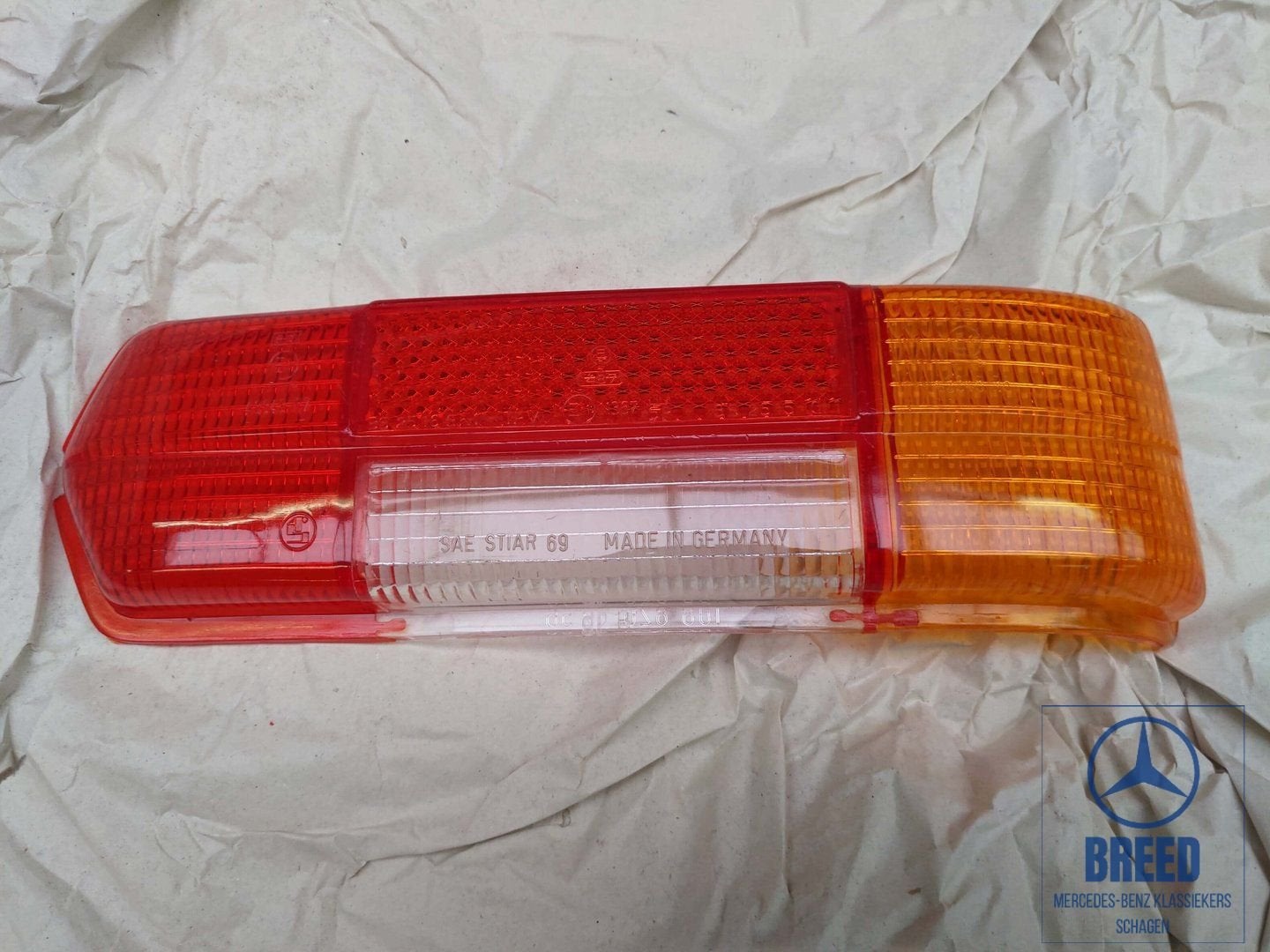 NOS achterlichtglas rechts voor Mercedes-Benz W108 W109, -, Nieuw, Ophalen of Verzenden, -