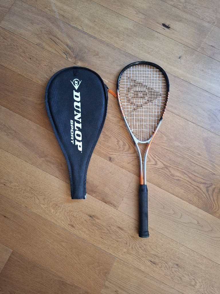 Squashracket te koop, Ophalen, Zo goed als nieuw, Racket, Met hoes