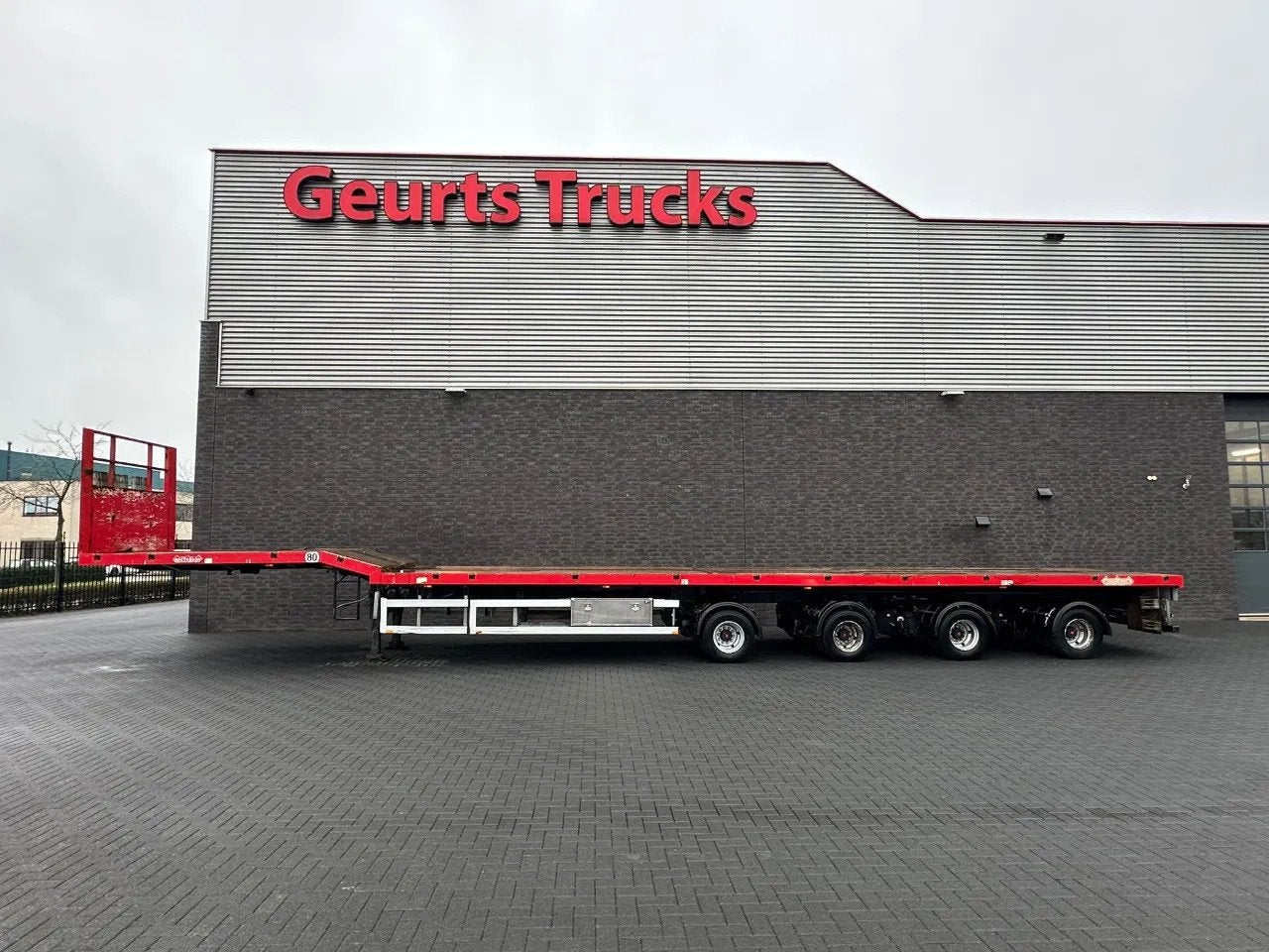 Nooteboom OVB-65-04V 48 METER UITSCHUIBARE LANGMATRIAAL, Overige brandstoffen, Bedrijf, Aanhangers en Opleggers, Te koop