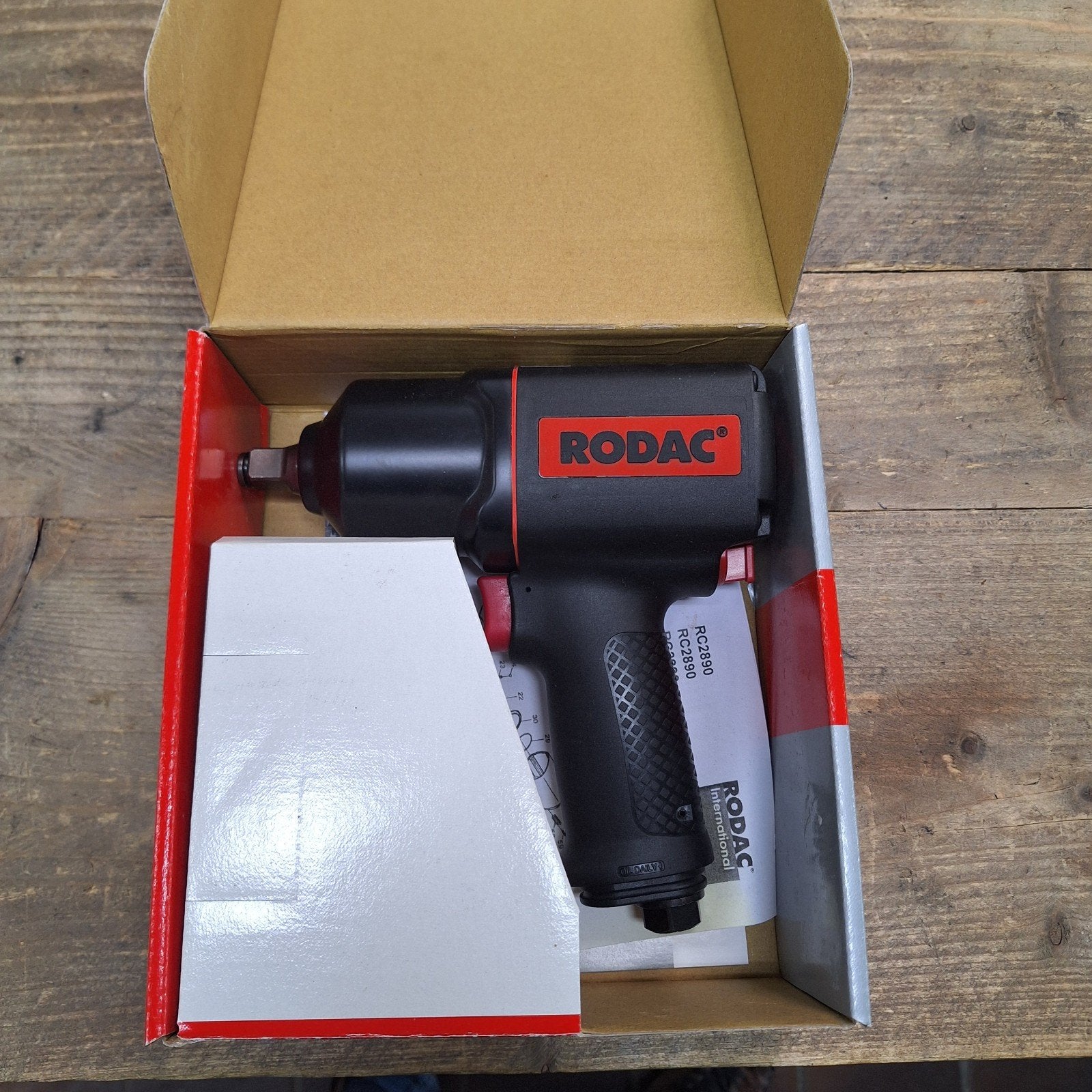 Nieuw: Rodac RC2890 - Pneumatische Slagmoersleutel 1/2", Auto diversen, ., Nieuw, Ophalen of Verzenden, .