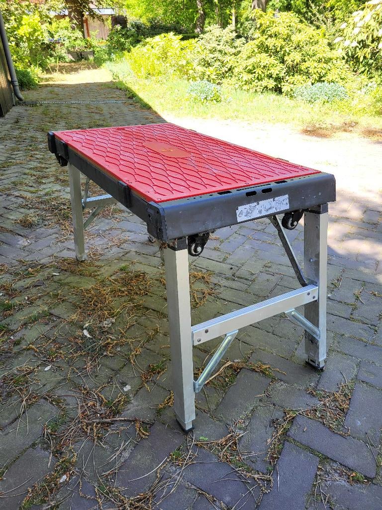 RUBI Tegelsnijtafel inklapbaar werktafel tegelzetter, Doe-het-zelf en Verbouw, Werkbanken, Ophalen, Zo goed als nieuw, Inklapbaar