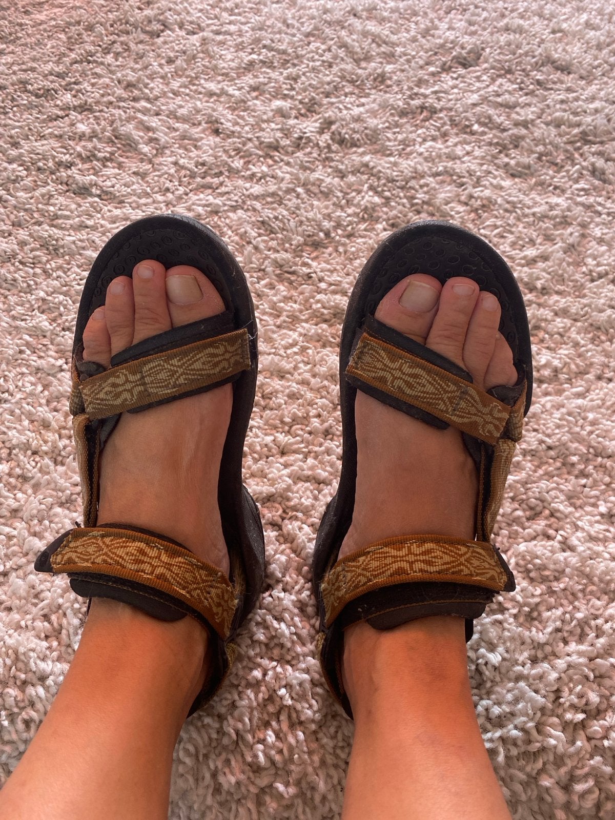 Teva sandalen met schokdempers - Maat 39, Ophalen of Verzenden, Gedragen, Overige kleuren, Sandalen of Muiltjes