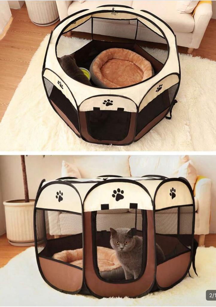 Huisdier kooi/bed opvouwbaar, Dieren en Toebehoren, Katten-accessoires, Ophalen of Verzenden, Zo goed als nieuw