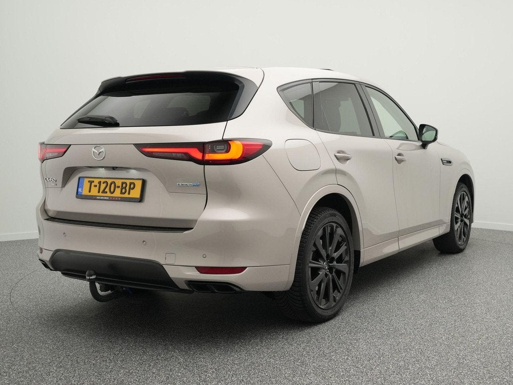 Mazda CX-60 2.5 e-SkyActiv PHEV 327pk Takumi | Panoramadak |, Auto's, Mazda, Automaat, Stof, Gebruikt, 4 cilinders