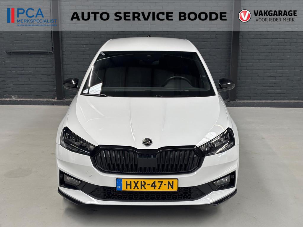 Skoda Fabia 1.0 TSI (110 pk) Monte Carlo automaat - Virtual, Auto's, Skoda, Stof, Gebruikt, Euro 6, Wit