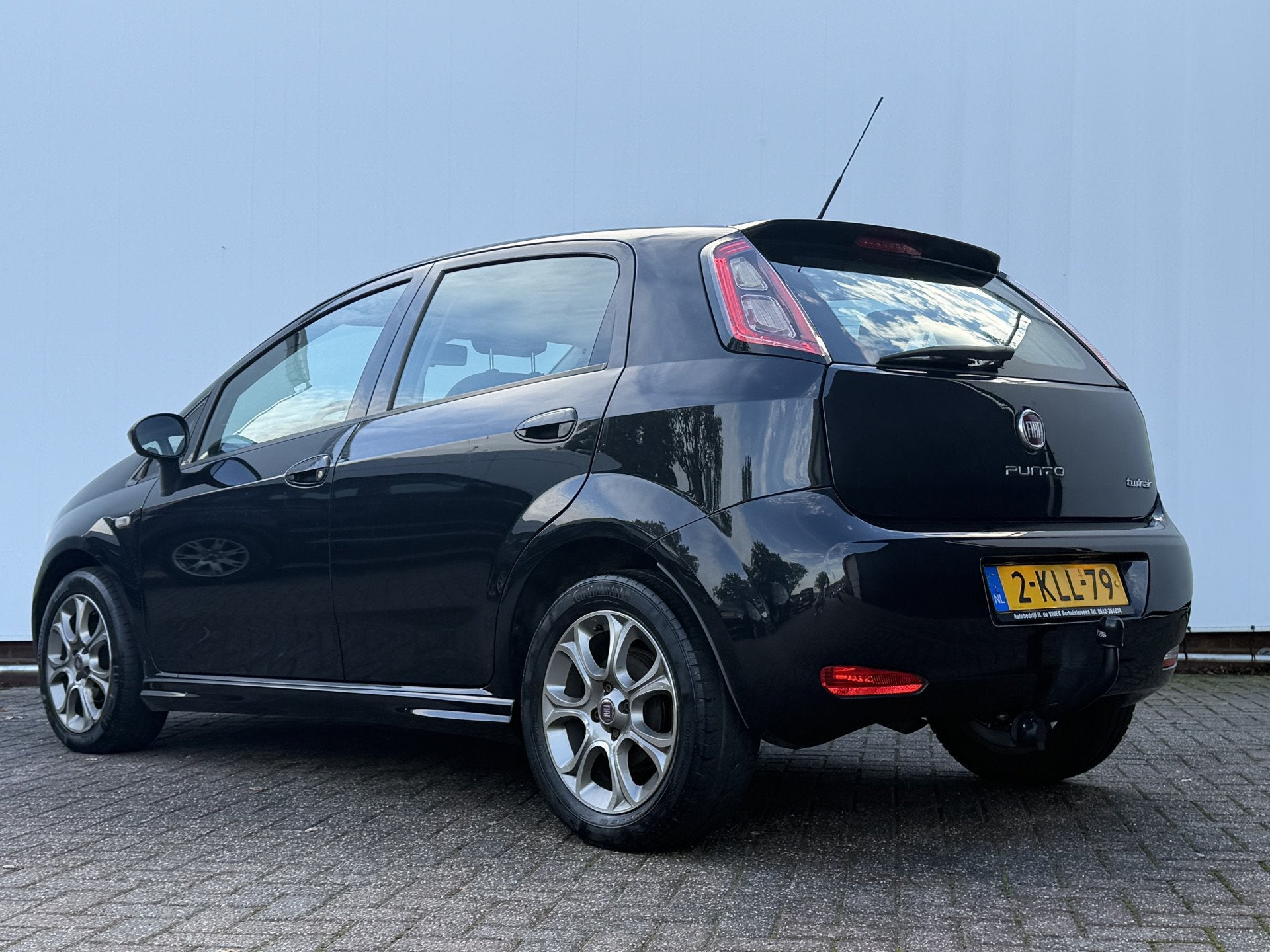 Fiat Punto Evo 0.9 TwinAir Easy Airco Cruise-Control Trekhaa, Voorwielaandrijving, Euro 5, 86 pk, Gebruikt