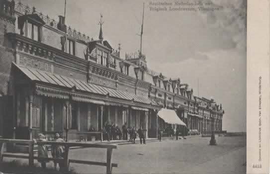 Vlissingen Sociëteiten Loodswezen Boulevard de Ruyter, Verzenden, Voor 1920, Gelopen, Zeeland
