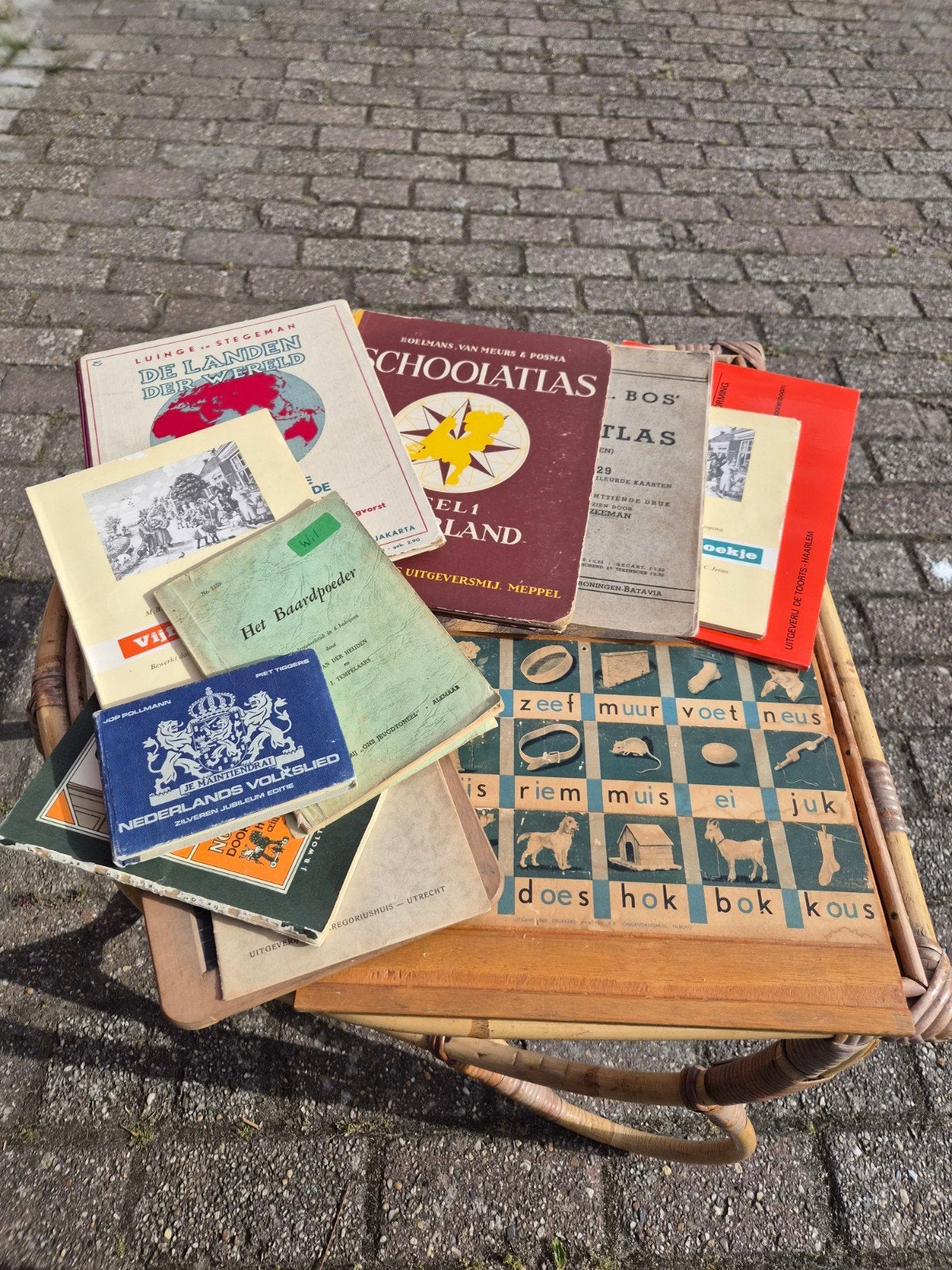 Vintage schoolspullen, Ophalen of Verzenden