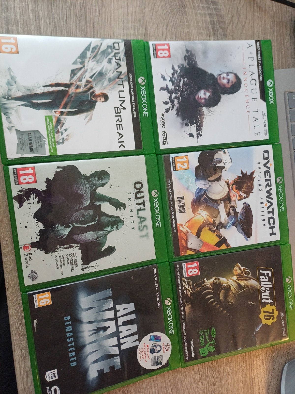 xbox spellen, 1 speler, Ophalen, Zo goed als nieuw