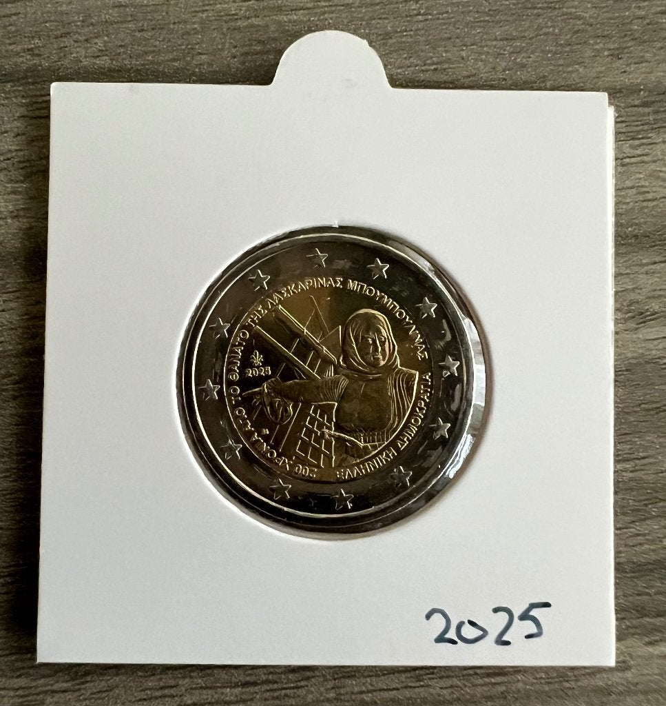 2 euro munten Griekenland 2025, Ophalen of Verzenden, Griekenland, 2 euro