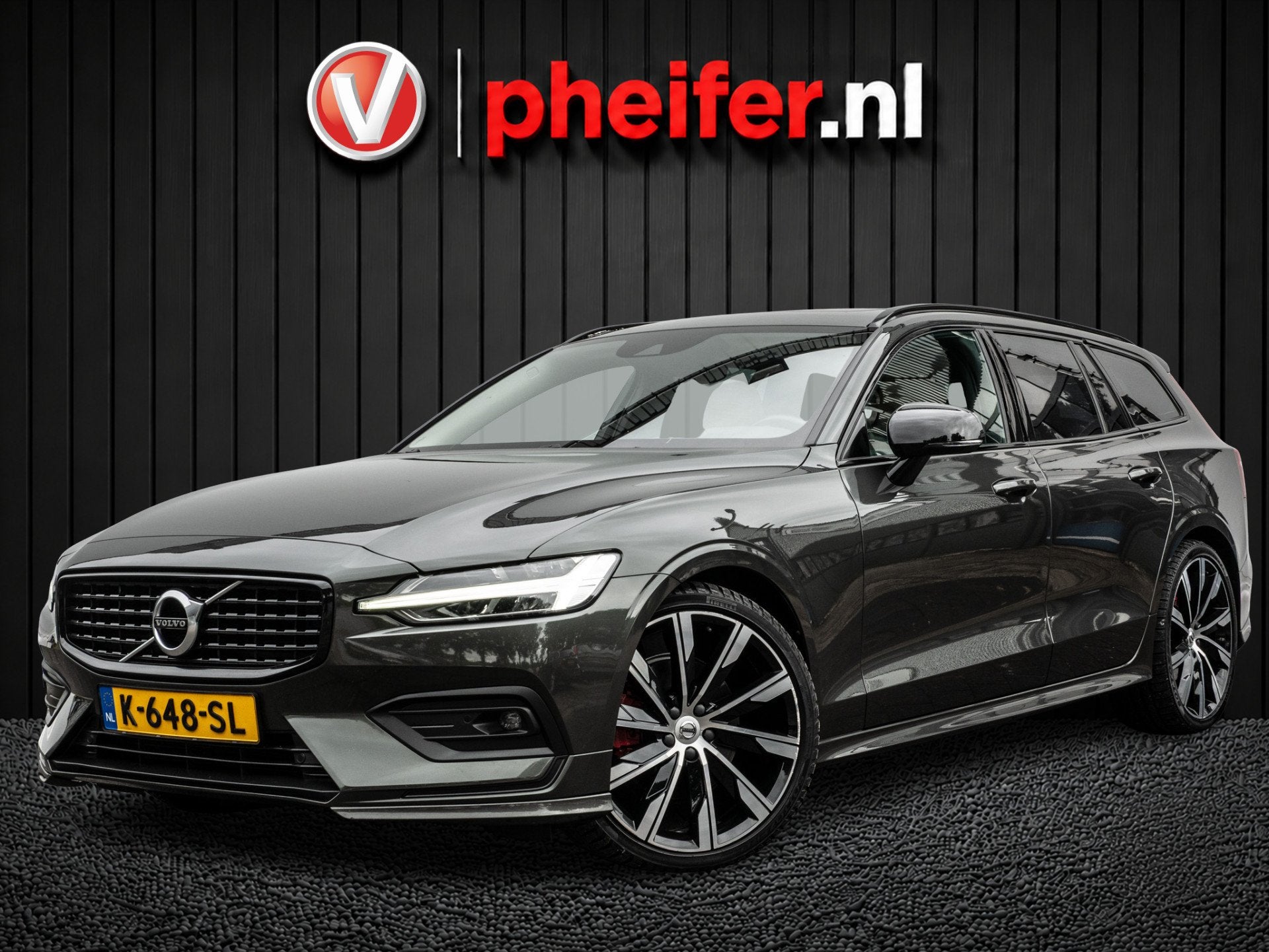 Volvo V60 2.0 B3 Business Pro Panoramadak/ Leer/ Elektr. ach, Auto's, Euro 6, 4 cilinders, Hybride Elektrisch/Benzine, 177 pk