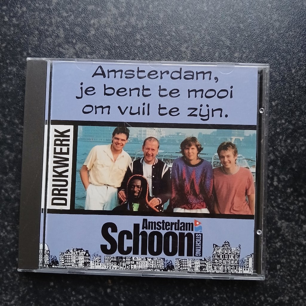 CDS Drukwerk - Amsterdam, je bent te mooi om vuil te zijn, Gebruikt, Ophalen of Verzenden, Pop, Single