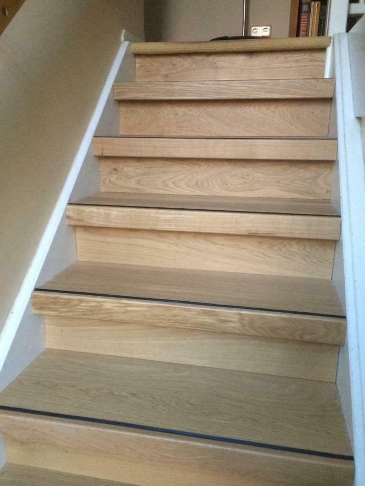 Foto 2 van Trap - Eiken traprenovatie - traptreden - GROTE VOORRAAD!