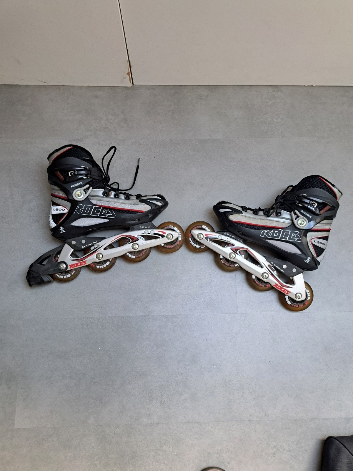 Originele Roces L200 Inline Skates, Ophalen of Verzenden, Gebruikt, Roces
