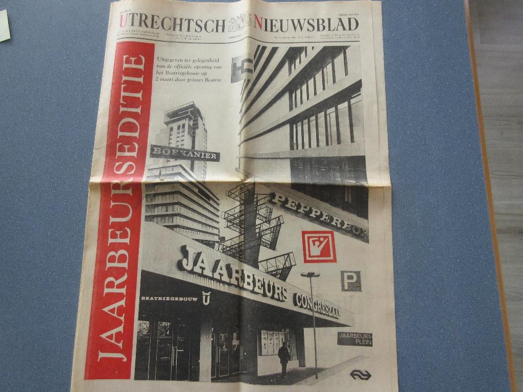 Utrecht, Utrechtsch Nieuwsblad feb. 1970, Jaarbeurseditie, Ophalen of Verzenden, 1960 tot 1980, Nederland, Krant
