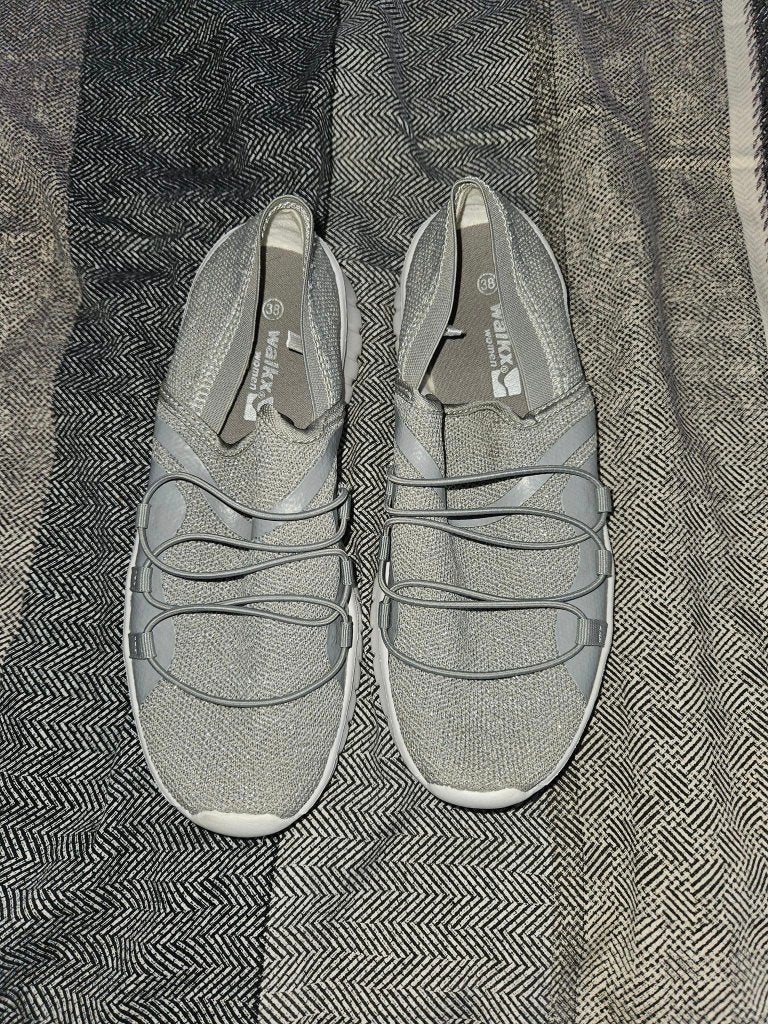 Walkmaxx Comfort sneakers grijs maat 38, Walkmaxx, Ophalen of Verzenden, Grijs, Sneakers of Gympen