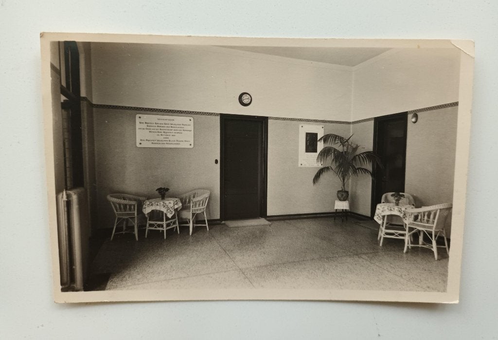 Kaart Renkum, Sanatorium, Oranje Nassau 's Oord, de Hal, Ophalen of Verzenden, 1940 tot 1960, Gelopen, Gelderland