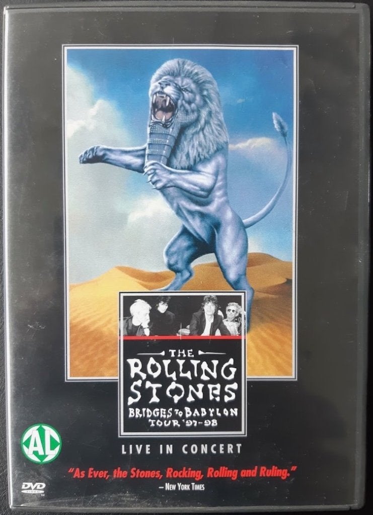 ROLLING STONES - Bridges to Babylon Tour ( DVD ), Vanaf 16 jaar, Ophalen of Verzenden, Zo goed als nieuw, Concert