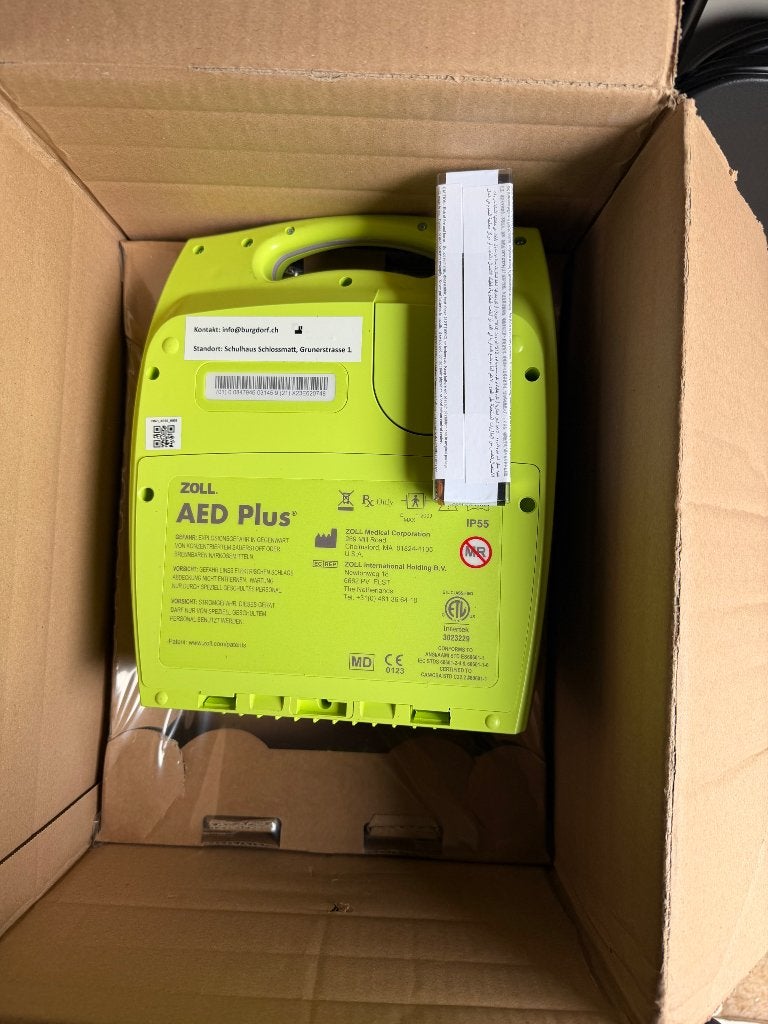 ZOLL AED Plus (defibrillator), Ophalen of Verzenden, Nieuw