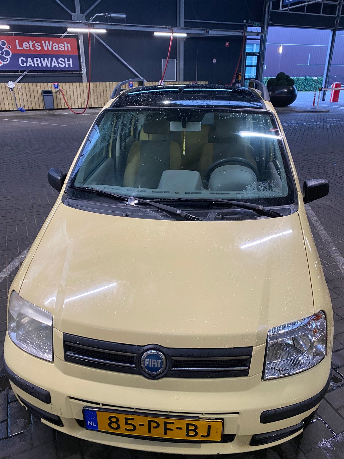 Fiat Panda 1.2 2004 Geel, Auto's, Voorwielaandrijving, Handgeschakeld, Particulier, 17 km/l