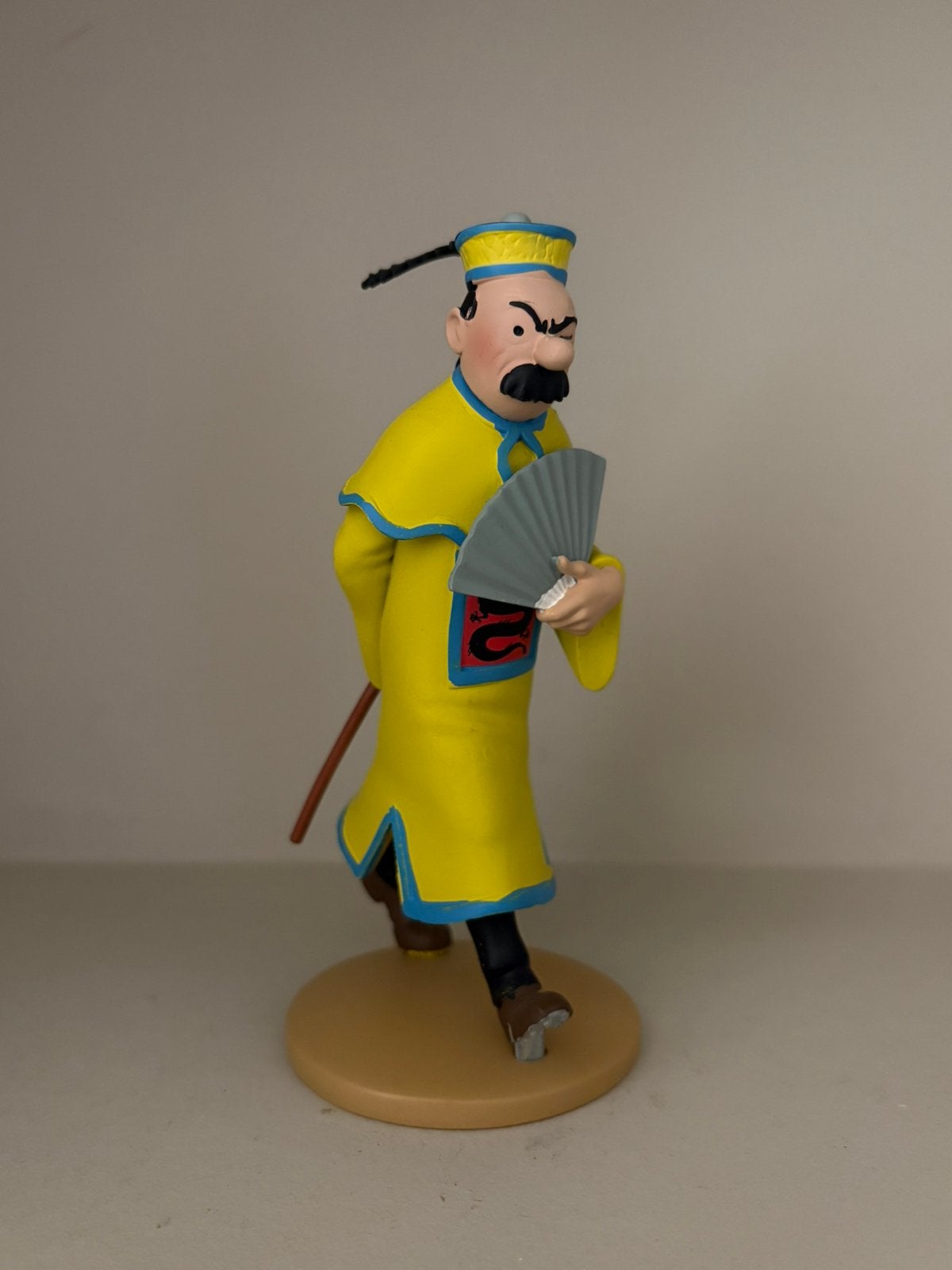 Kuifje/Tintin beeld Jansen Chinees Moulinsart, Verzamelen, Ophalen of Verzenden, Kuifje, Zo goed als nieuw, Beeldje of Figuurtje