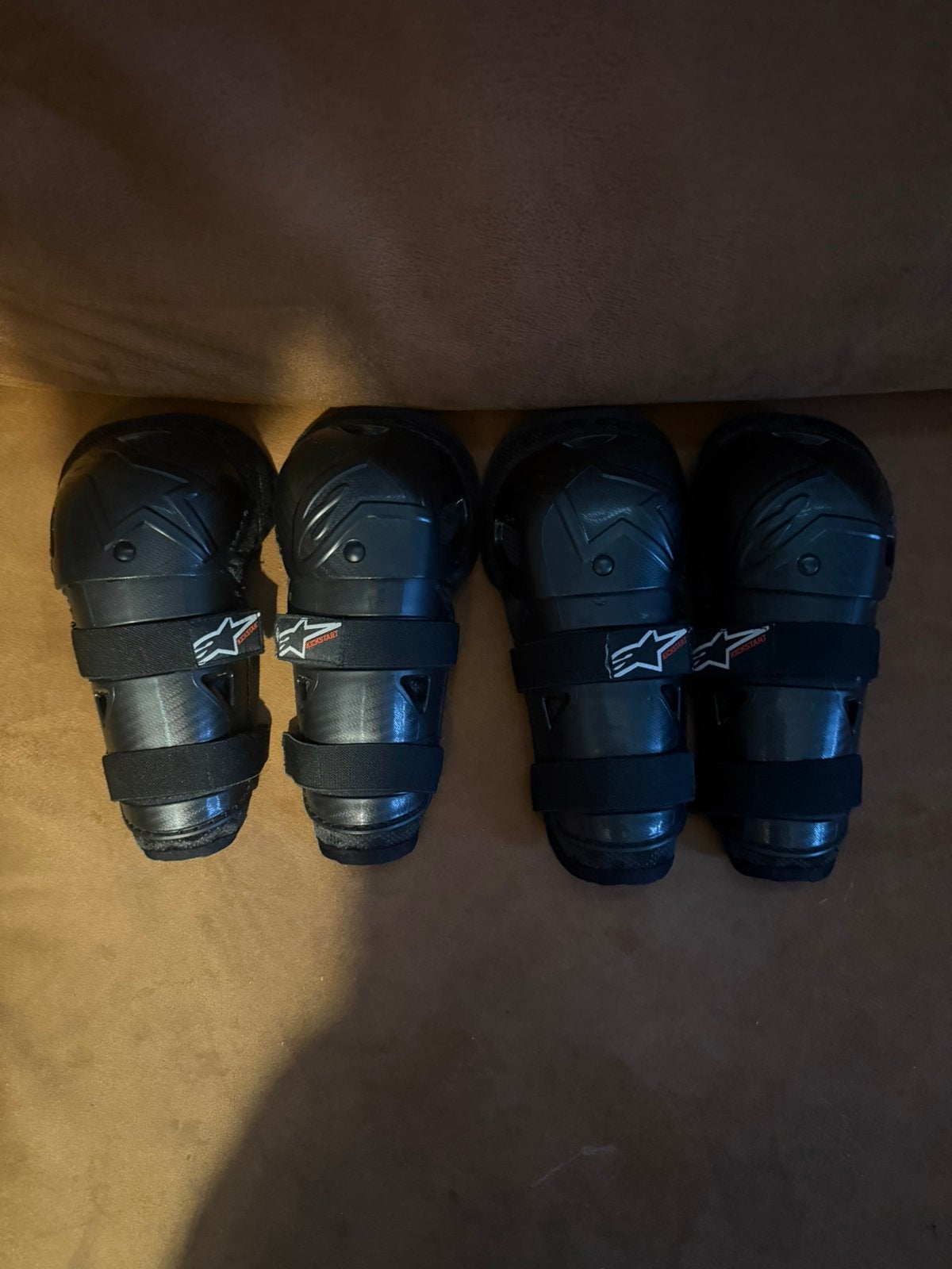 Alpinestars kniescheenbeschermer kinder, Motoren, Ophalen of Verzenden, Tweedehands, Laarzen