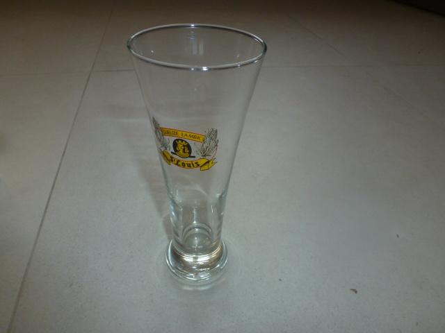 NIEUW 1 super mooi bierglas GEUZE LAMBIC ST LOUIS, Verzamelen, Ophalen of Verzenden, Nieuw, Glas of Glazen, Overige merken