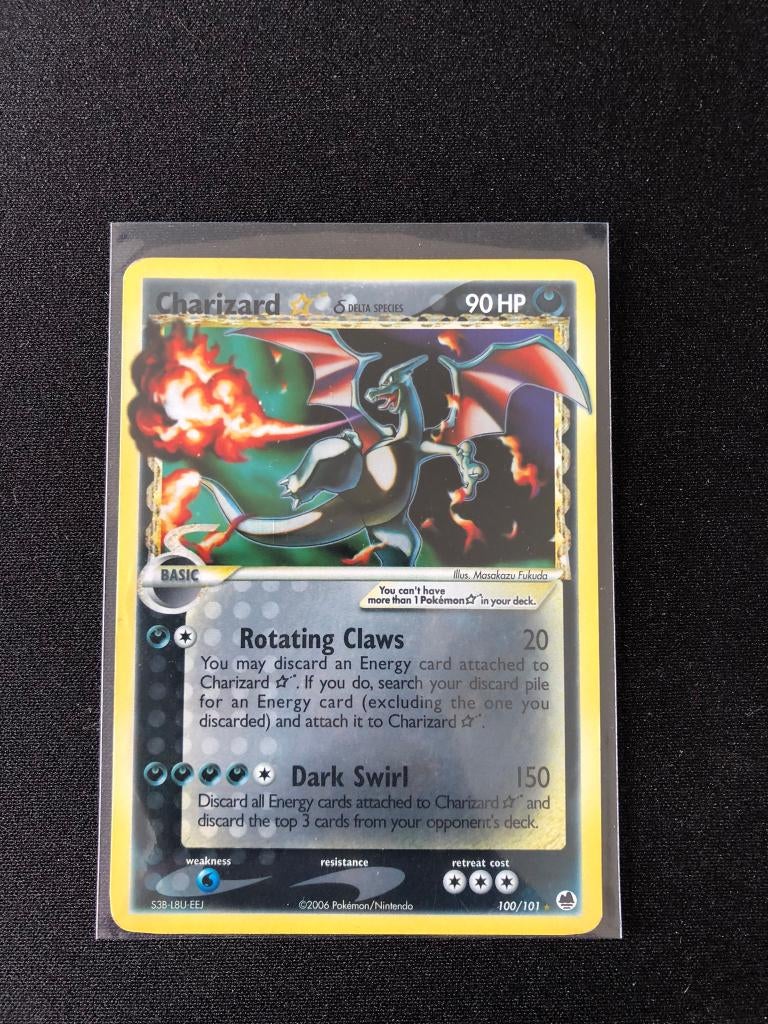 Charizard gold star ex dragon frontiers, Hobby en Vrije tijd, Verzamelkaartspellen | Pokémon, Ophalen of Verzenden, Zo goed als nieuw