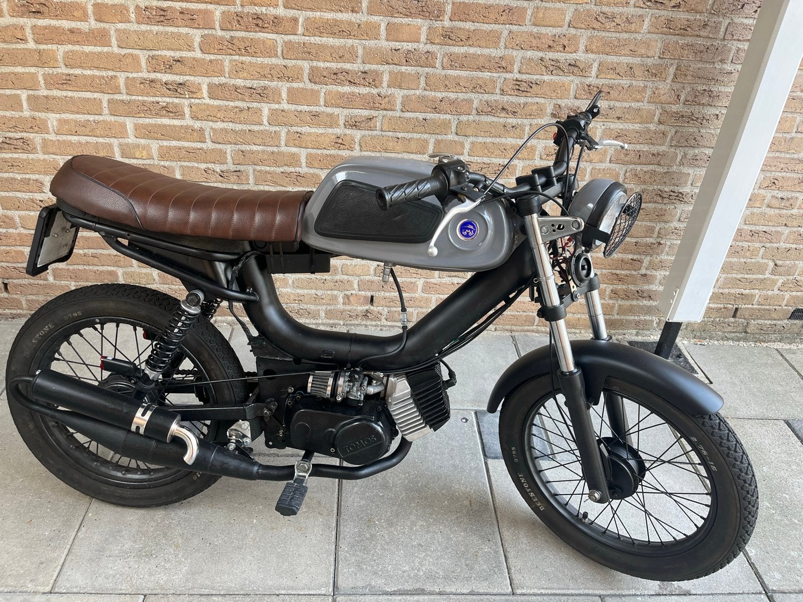 Tomos Café Racer - 65cc, B-Tuning koppeling, 17.5mm carb, Ophalen of Verzenden, Gebruikt, Overige modellen