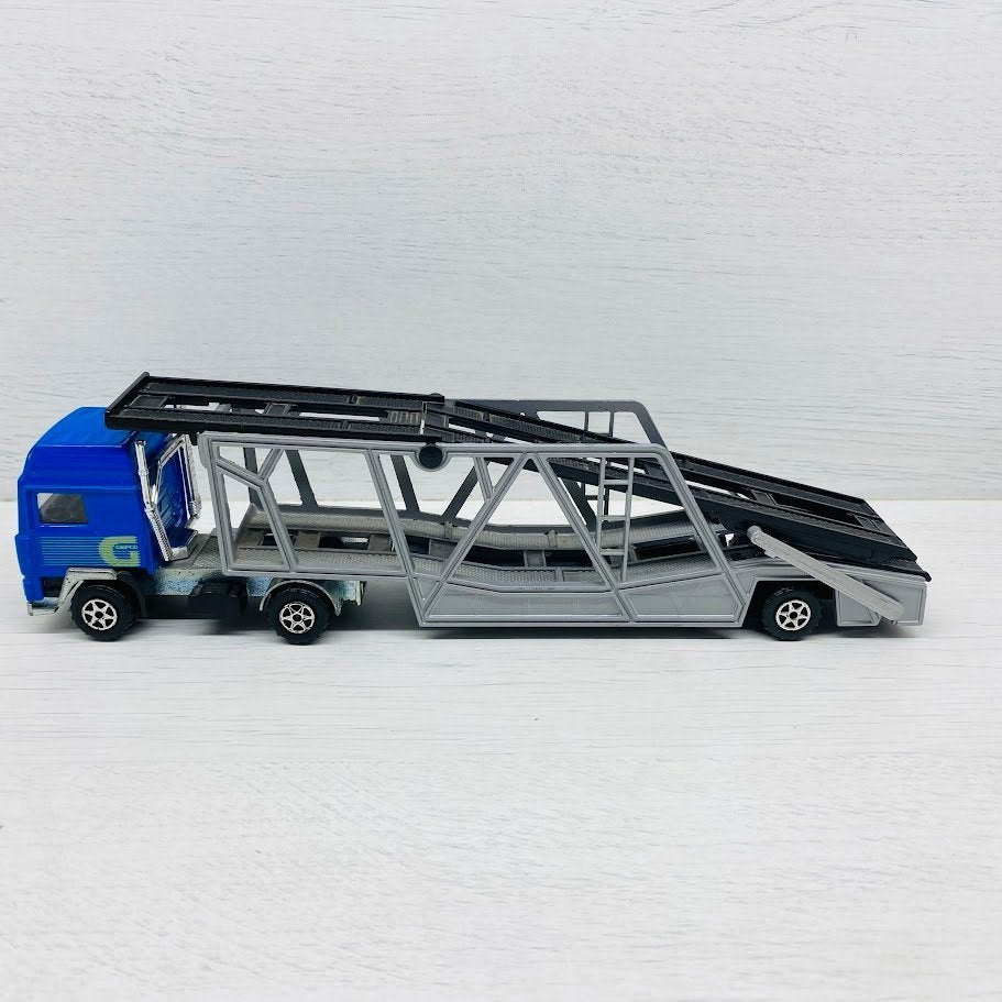 Majorette 1:60 - Volvo Gefco Auto Transporter, Car Carrier, Hobby en Vrije tijd, Ophalen of Verzenden, Gebruikt, Auto, Majorette