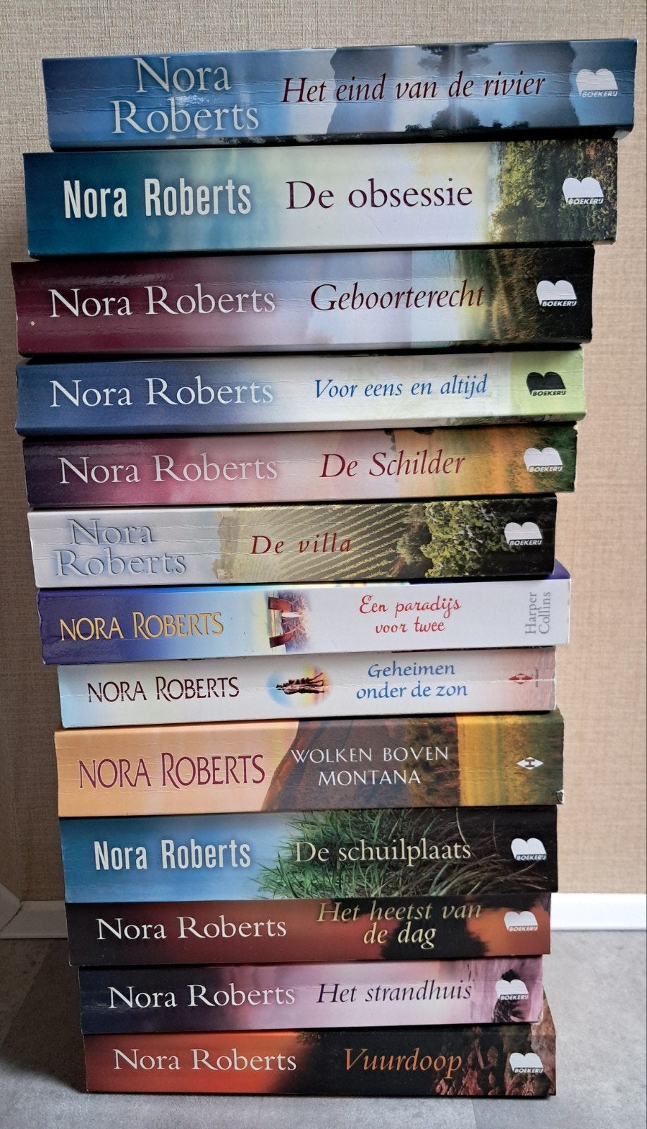 13X Nora Roberts., Boeken, Romans, Gelezen, Ophalen of Verzenden