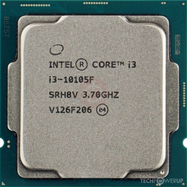 Intel I3 10105F, Computers en Software, Processors, Ophalen, 4-core, Zo goed als nieuw, Intel Core i3