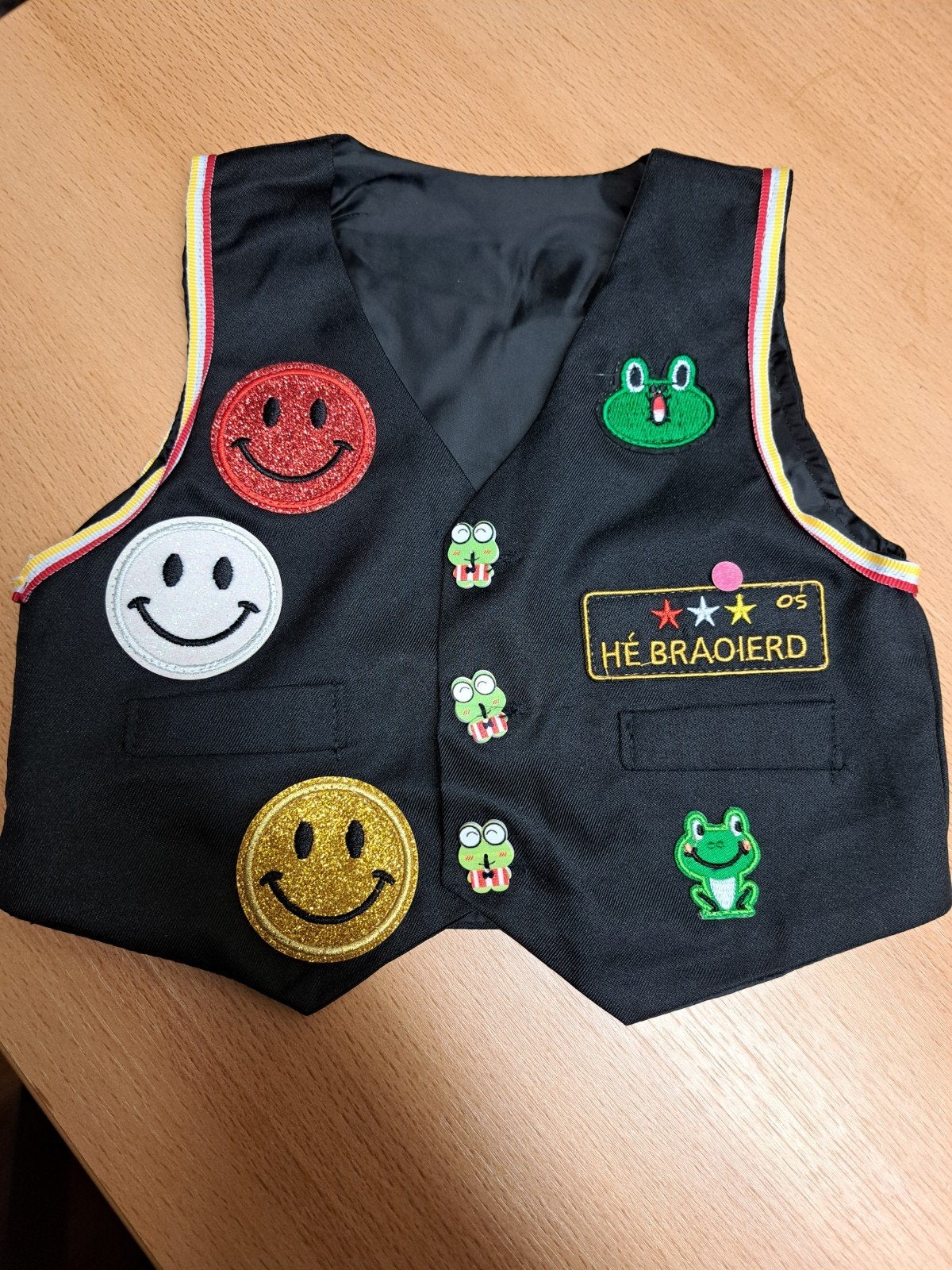 oeteldonk carnaval kinder gilet, Kinderen en Baby's, Ophalen of Verzenden, Nieuw, Jongen of Meisje