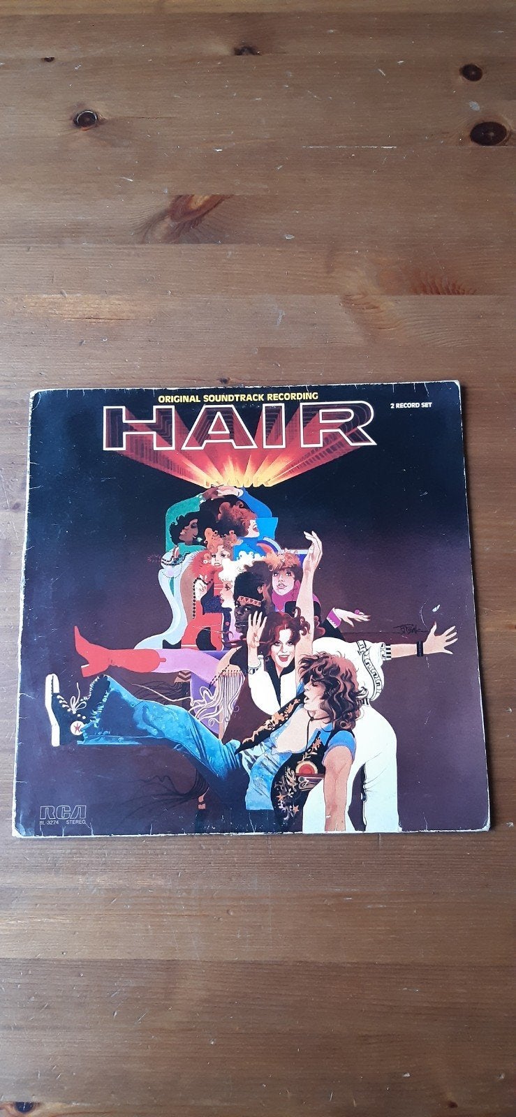 Hair, Cd's en Dvd's, Vinyl | Filmmuziek en Soundtracks, Ophalen of Verzenden, Zo goed als nieuw, Overige formaten