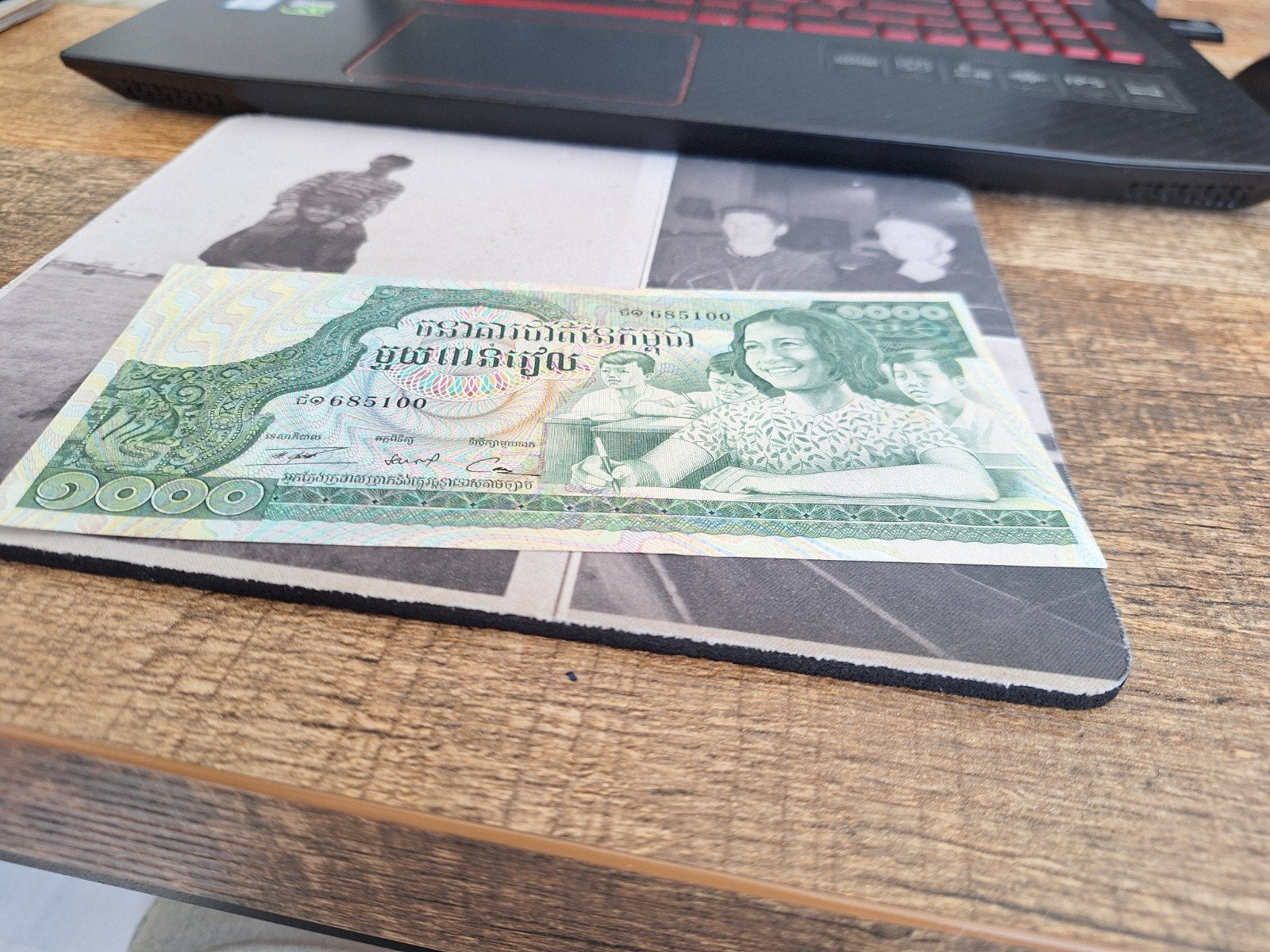 Cambodja 1000 riels, Ophalen of Verzenden, Zuidoost-Azië, Los biljet