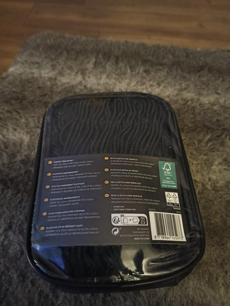 Elastic trailer net, Ophalen of Verzenden, Nieuw